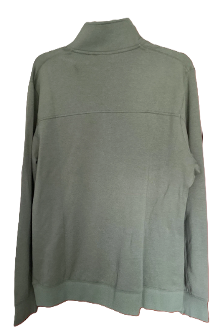 NWT Men's Psycho Bunny Desert 1/4 Mock Zip 313 Sea Green sz. XL